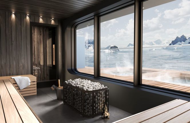 SH Minerva, Luxury Sauna